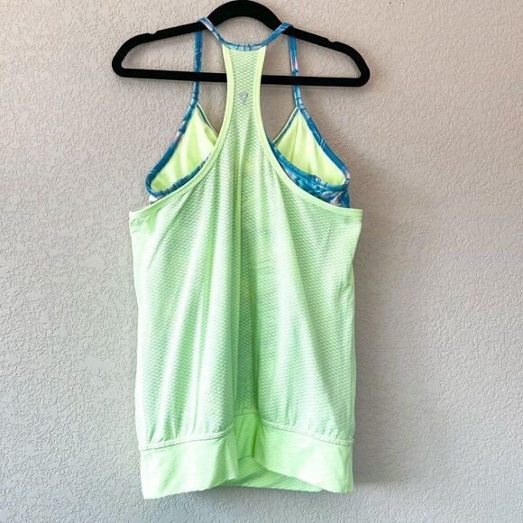 Ivivva by Lululemon Girls Double Dutch Racerback Tank Size 12 - Picture 4 of 5